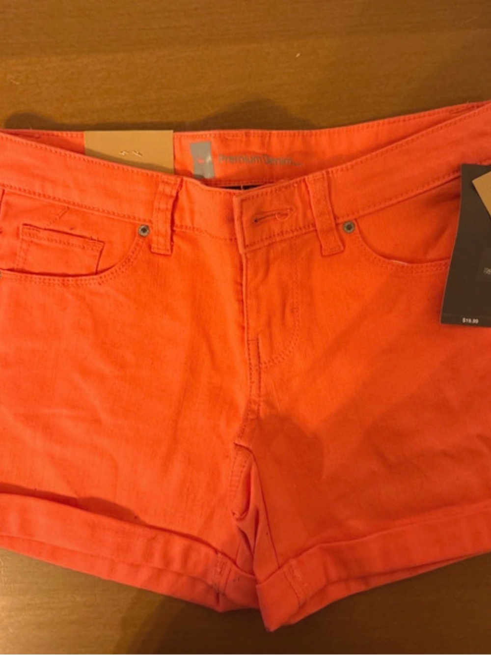Mossimo Women’s Coral Cotton Blend Shorts Size 2